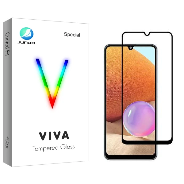محافظ صفحه نمایش سرامیکی جانبو مدل Viva مناسب برای گوشی موبایل سامسونگ Galaxy A32