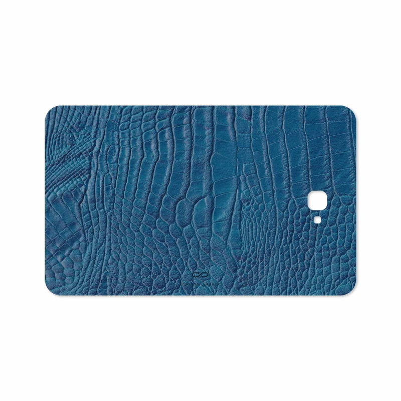 برچسب پوششی ماهوت مدل Blue-Crocodile-Leather مناسب برای تبلت سامسونگ Galaxy Tab A 10.1 2016 T585
