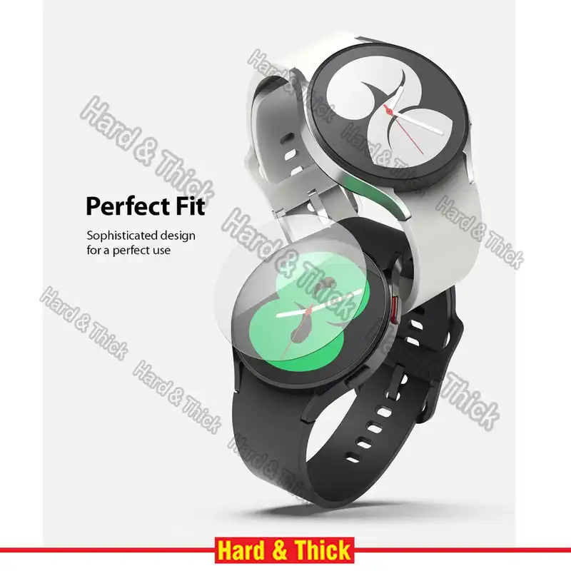 محافظ صفحه نمایش شیشه‌ای هارد اند تیک مدل SH-HT مناسب برای ساعت هوشمند سامسونگ Galaxy watch 6 Classic 43mm بسته سه عددی