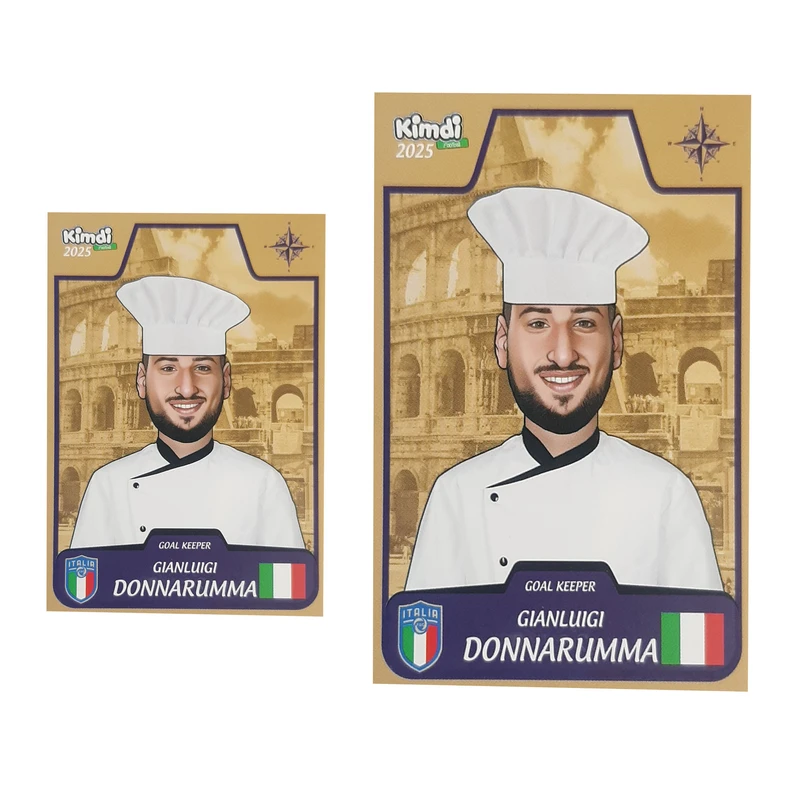 اسباب بازی زینتی کیمدی مدل جانلویجی دوناروما 2025 رویال به همراه برچسب