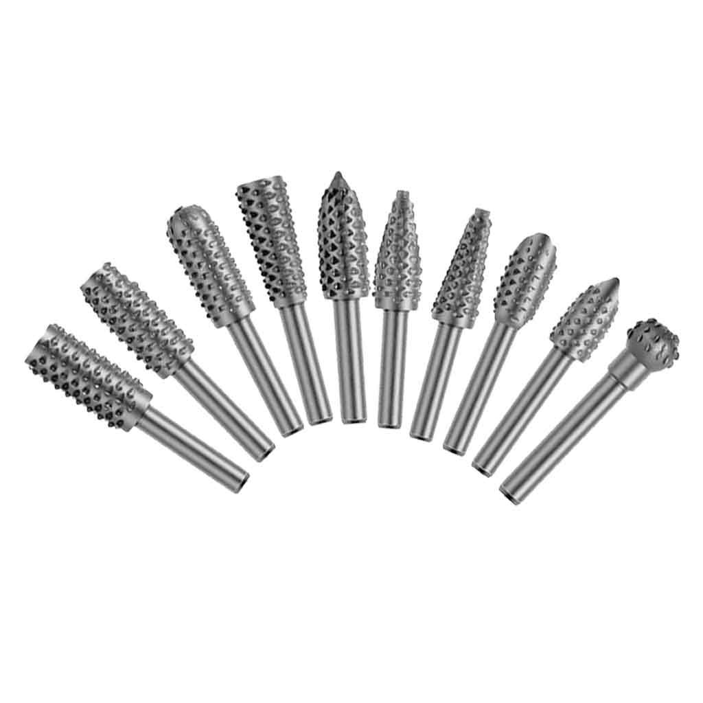 چوب ساب سر دریلی طرح روس مدل jt-10 مجموعه 10 عددی