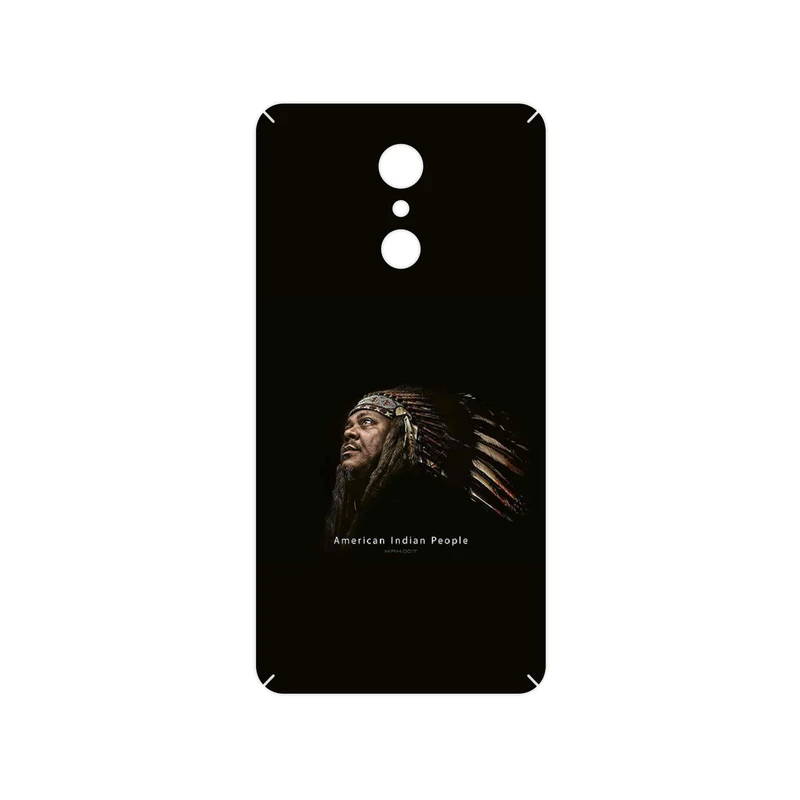 برچسب پوششی ماهوت مدل Portrait of an Indian Man مناسب برای گوشی موبایل ال جی Q Stylus