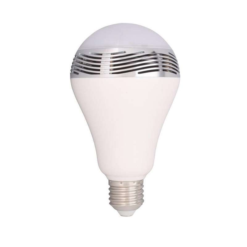 لامپ هوشمند و اسپیکر بلوتوث کد LED 6W، AMP 3W 