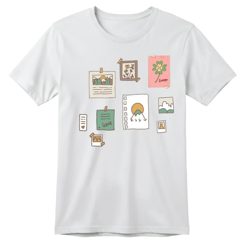 تی‌شرت آستین کوتاه بچگانه مدل برچسب کد p2 