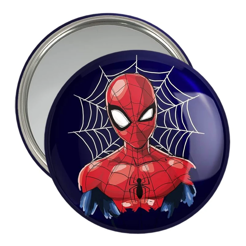آینه جیبی خندالو مدل مرد عنکبوتی Spider Man  کد 13172