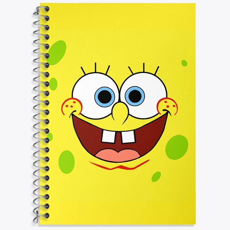 دفتر لغت 50 برگ خندالو طرح باب اسفنجی کد N54