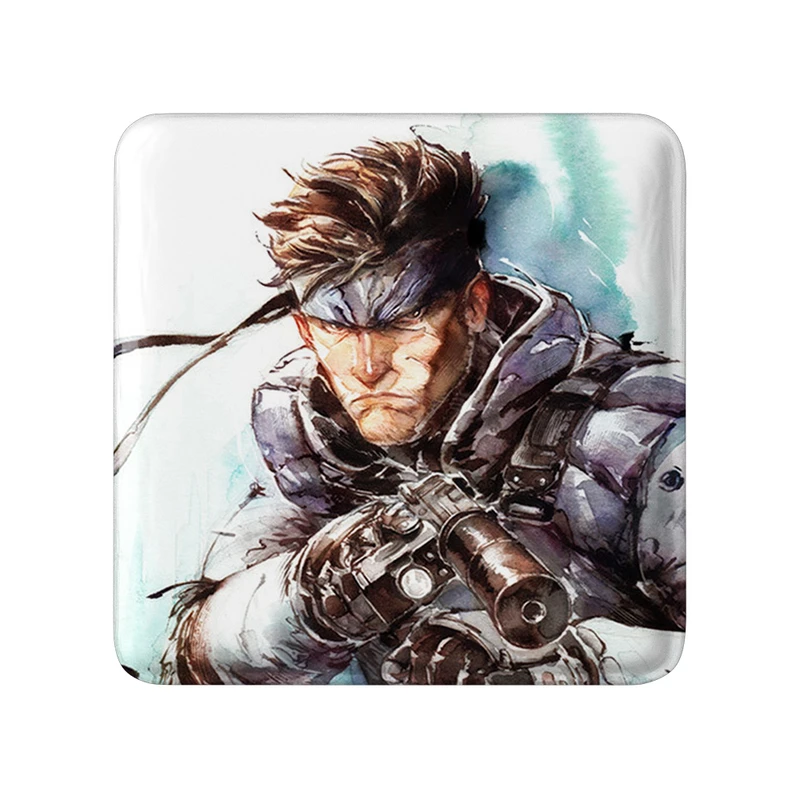 مگنت خندالو طرح بازی متال گیر (Metal Gear) مدل مربعی کد 33152