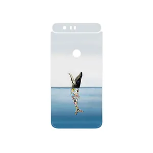 MAHOOT Collage of Sea Trash Cover Sticker for Google Nexus 6P