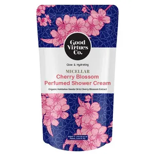 شامپو بدن گود ورچو مدل شکوفه گیلاس حجم 550 میلی لیتر