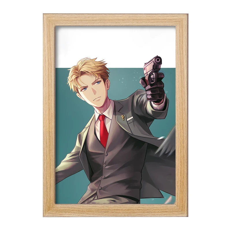 تابلو خندالو مدل لوید فورجر انیمه اسپای ایکس فمیلی Spy x Family کد 24213