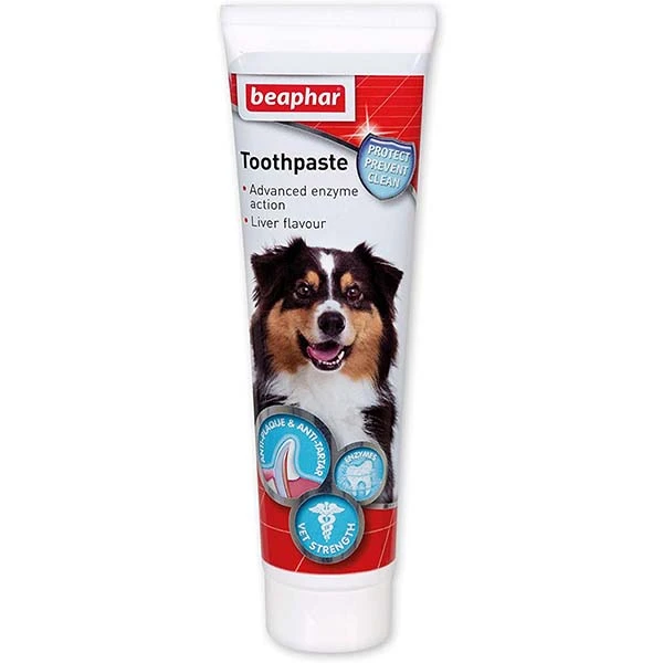 خمیر دندان سگ بیفار مدل tooth paste وزن 100 گرم