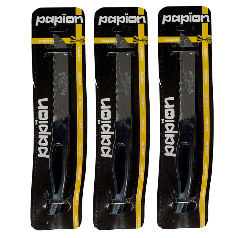 چاقو مدل اره ای کد 02 بسته 3 عددی