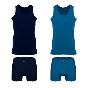 ست شورت و زیرپوش مردانه کیان تن پوش مدل 112315 مجموعه 2 عددی