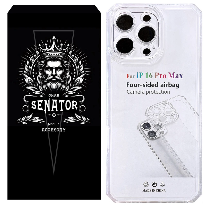 کاور سناتور قاب مدل ساده مناسب برای گوشی موبایل اپل iPhone 16 Pro Max
