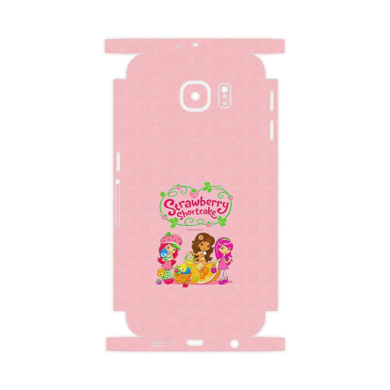 برچسب پوششی ماهوت مدل Strawberry Shortcake-FullSkin مناسب برای گوشی موبایل سامسونگ Galaxy S6