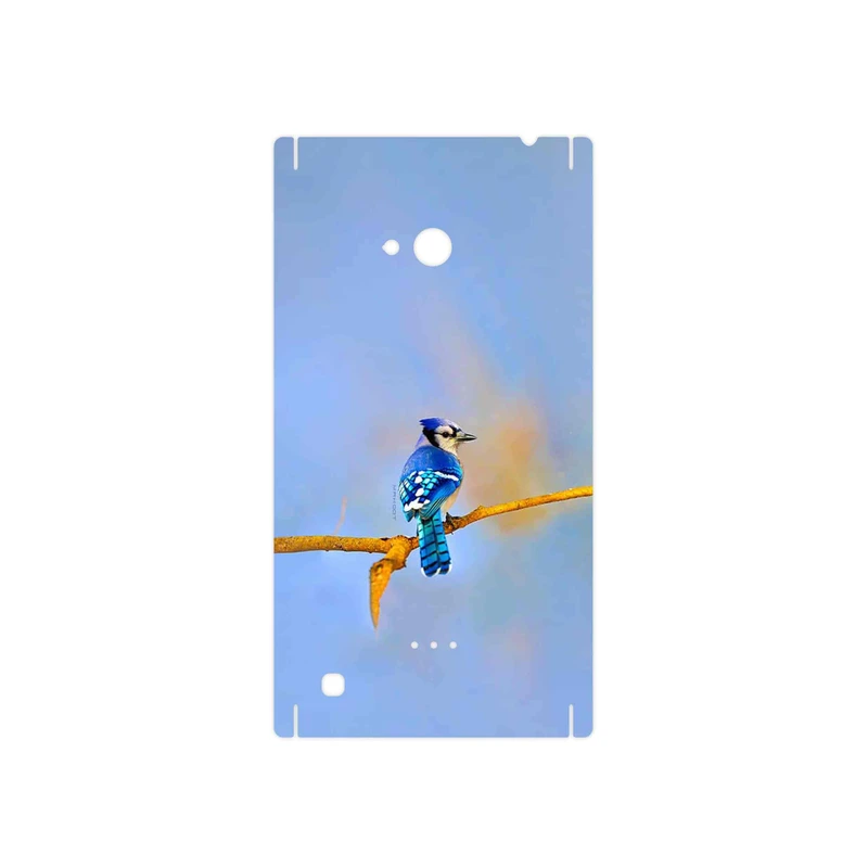 برچسب پوششی ماهوت مدل Cyanocitta cristata مناسب برای گوشی موبایل نوکیا Lumia 720