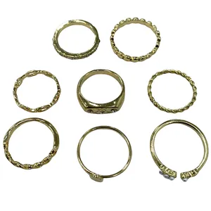 انگشتر زنانه مدل r0001 مجموعه 8 عددی