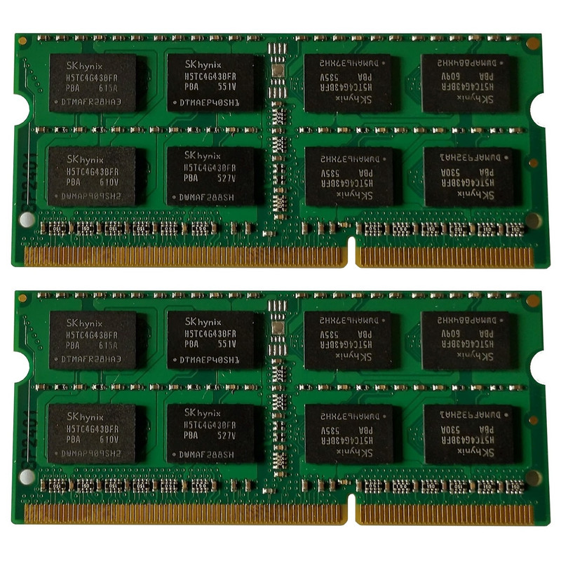 رم لپ تاپ DDR3 تک کاناله 1333 مگاهرتز CL9 هاینیکس مدل PC3-10600 ظرفیت 8 گیگابایت بسته دو عددی