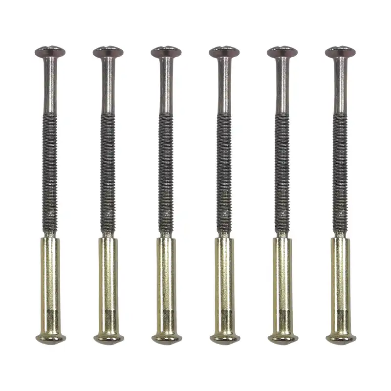 پیچ و مهره فیکس دستگیره مدل Gh-60 مجموعه 6 عددی