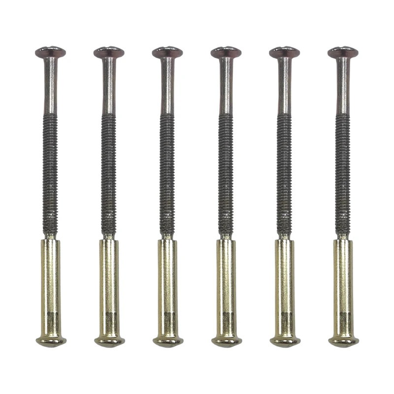 پیچ و مهره فیکس دستگیره مدل Gh-60 مجموعه 6 عددی