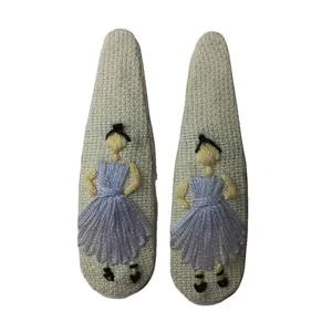 گیره مو زنانه مدل گلسر پرنسس بسته دو عددی