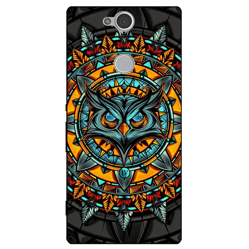 کاور مگافون طرح جغد مدل 1903 مناسب برای گوشی موبایل سونی Xperia XA2 Plus 