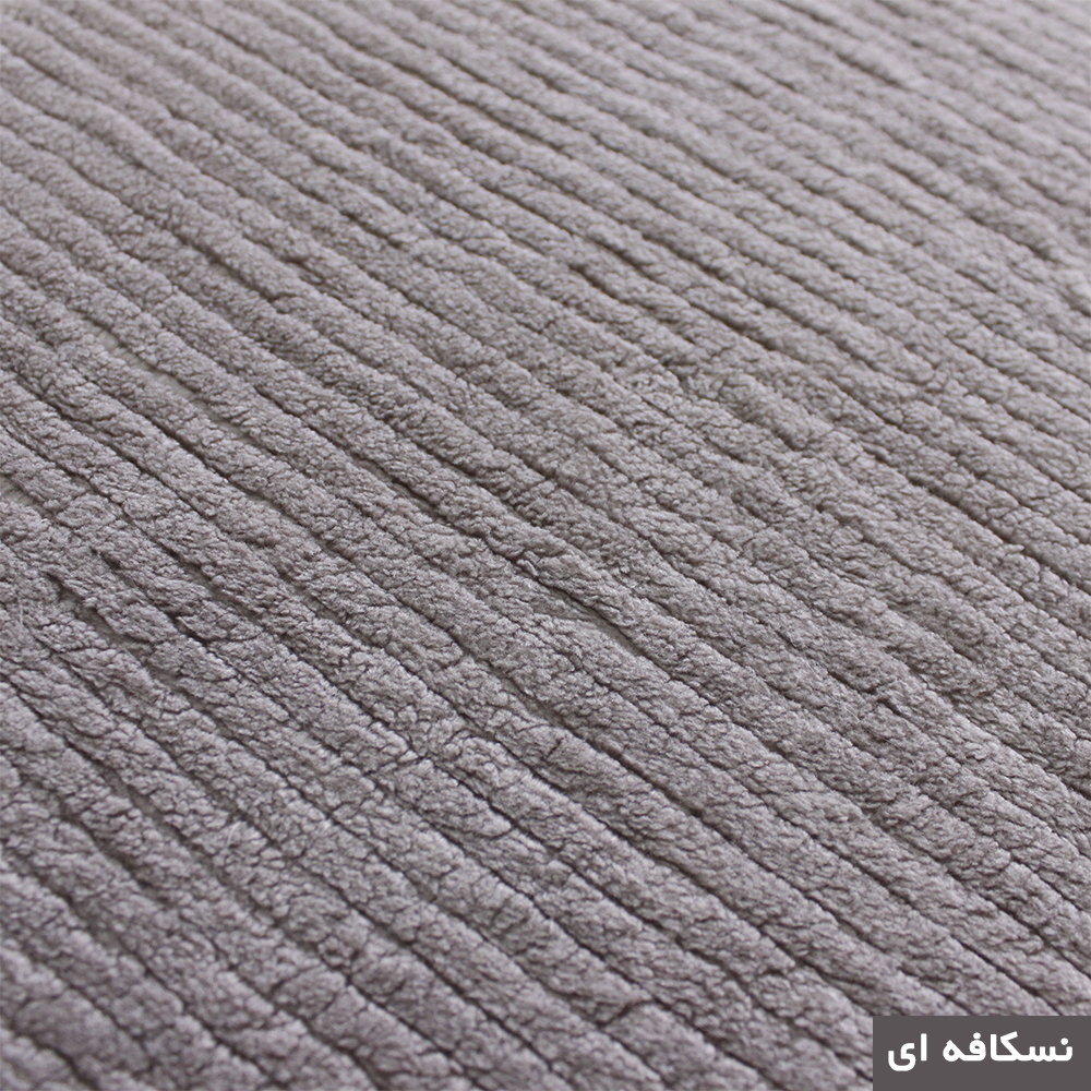 پادری شاران هوم مدل اسفنج دار طرح مخمل راه راه فانتزی سایز 50×80 سانتی متر