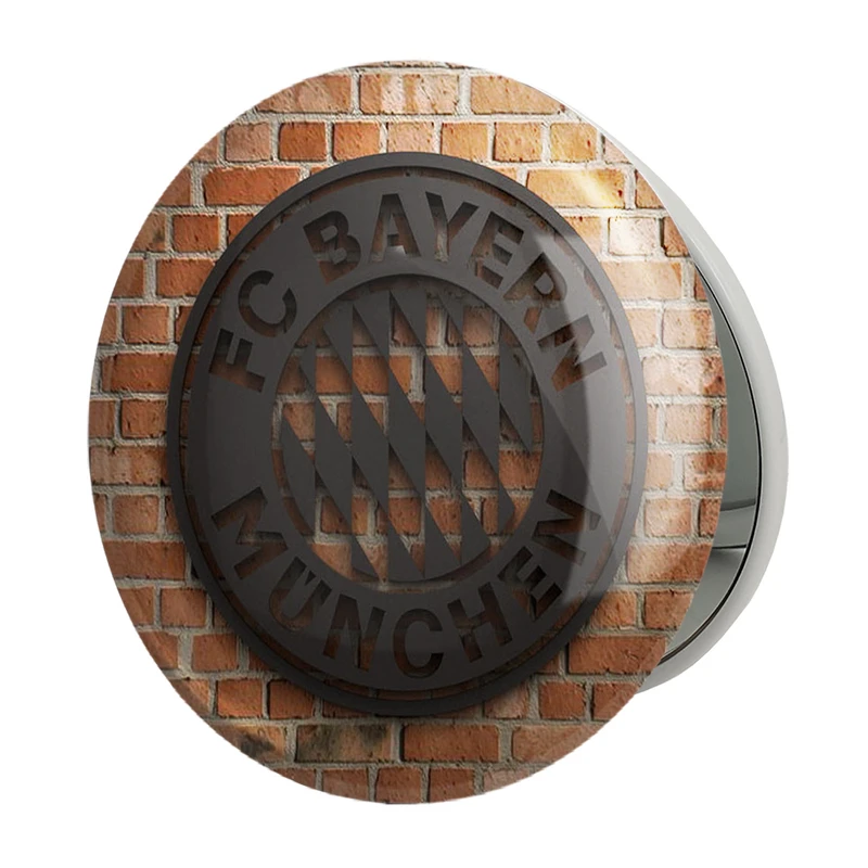 آینه جیبی خندالو طرح باشگاه بایرن مونیخ مدل تاشو کد 26649 