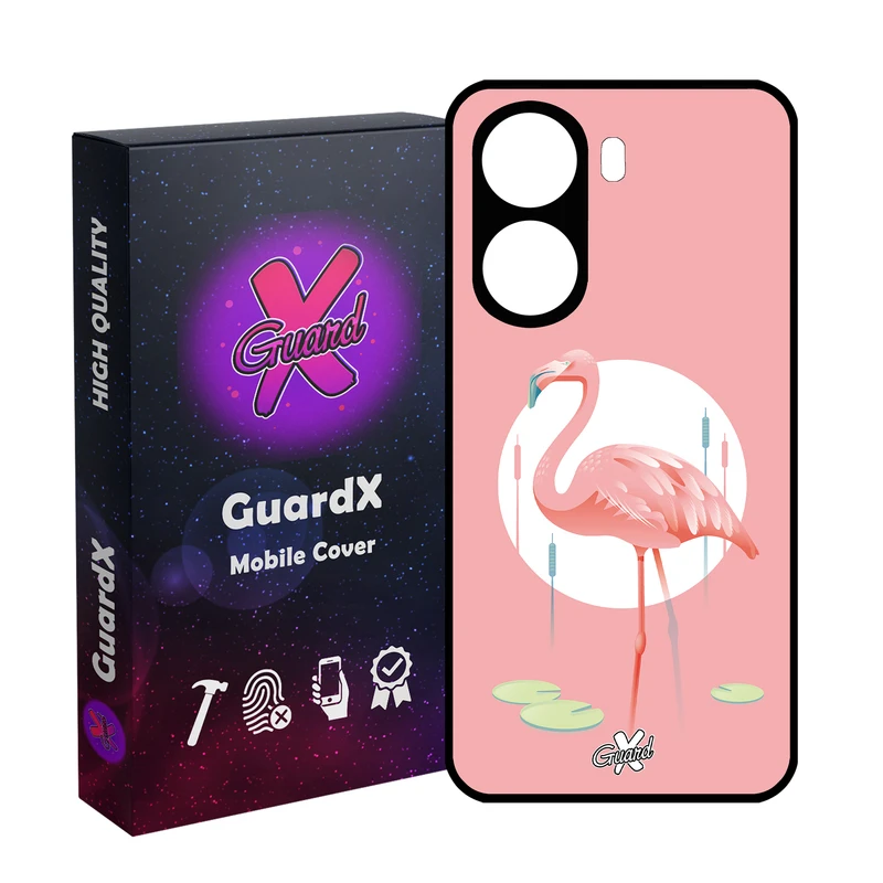 کاور گارد ایکس طرح Flamingo مدل 10084 مناسب برای گوشی موبایل شیائومی Redmi A5 / Poco C71