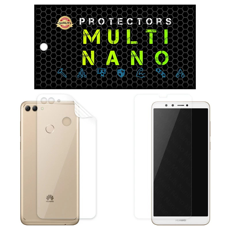 محافظ صفحه نمایش مولتی نانو مدل X-SFT مناسب برای گوشی موبایل هوآوی Enjoy 8 Plus به همراه محافظ پشت