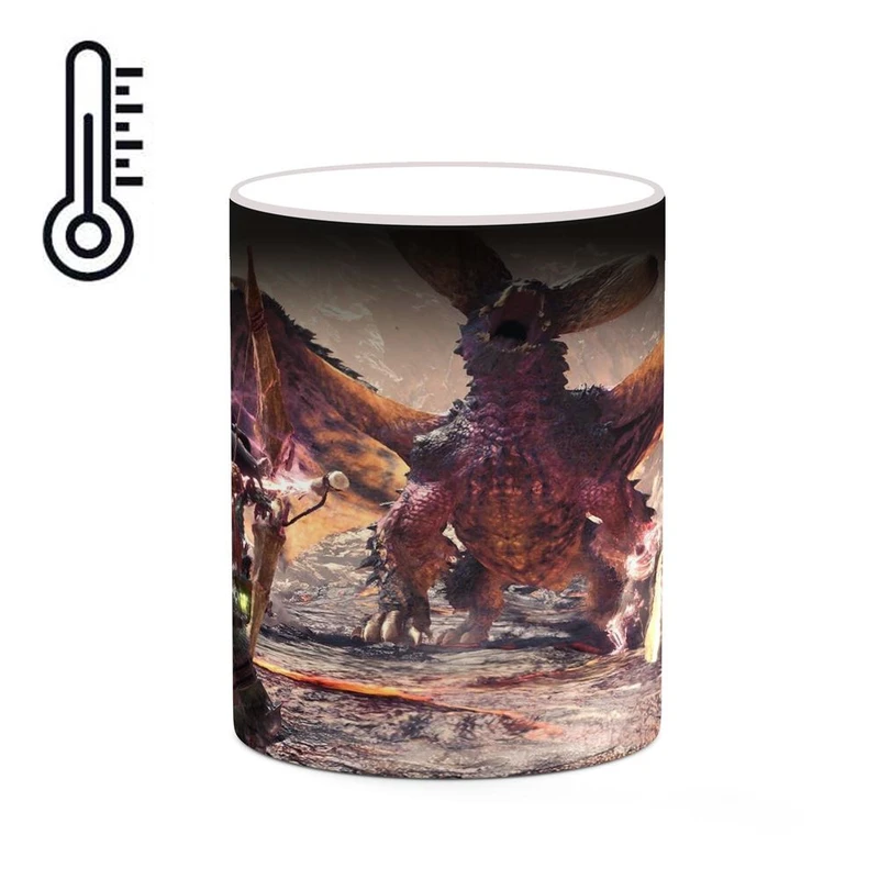 ماگ حرارتی کاکتی مدل بازی Monster Hunter World کد mgh29648