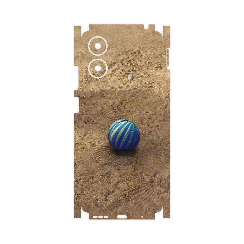 برچسب پوششی ماهوت مدل Ball Nostalgia-FullSkin مناسب برای گوشی موبایل موتورولا Moto G04