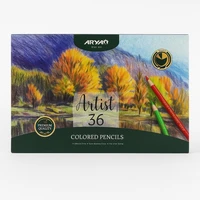 مداد رنگی 36 رنگ آرتیست مدل جعبه فلزی کد 036