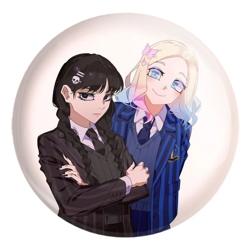 پیکسل خندالو طرح سریال ونزدی Wednesday کد 25249 مدل بزرگ