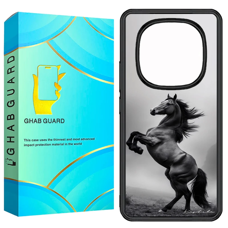 کاور قاب گارد طرح اسب مدل GN14P مناسب برای گوشی موبایل شیائومی Redmi Note 14 Pro 5G / Note 14 Pro Plus 5G