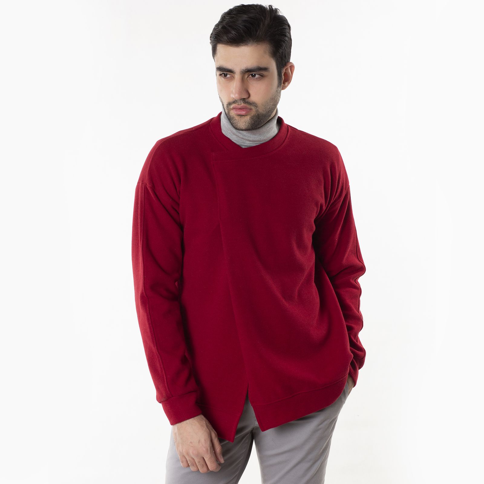 سویشرت مردانه دیجی استایل اسنشیال مدل 183110170