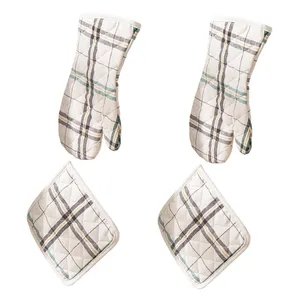 دستگیره و دستکش فر انگلیش هوم مدل Orbit مجموعه چهار عددی