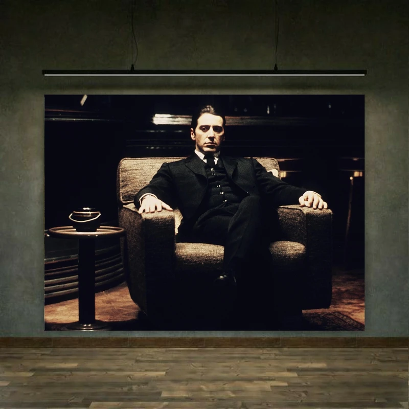 پوستر دیواری طرح پدر خوانده مدل آل پاچینو کد BK23377