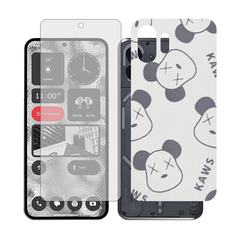 محافظ صفحه نمایش مات گلس مدل Together مناسب برای گوشی موبایل ناتینگ Phone 2 به همراه برچسب پوششی پشت گوشی