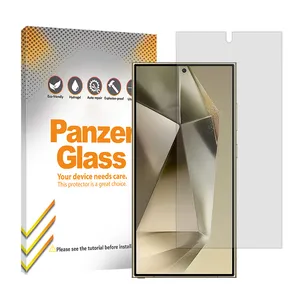 Panzer Glass Resistant model transparent screen protector suitable for Samsung Galaxy S24 Ultra mobile phone