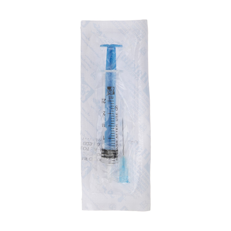 سرنگ 2.5 سی سی شفا مدل 012 بسته 6 عددی