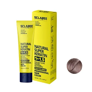  رنگ مو اسکلاره شماره 7.1 حجم 120 میلی لیتر رنگ بلوند خاکستری متوسط