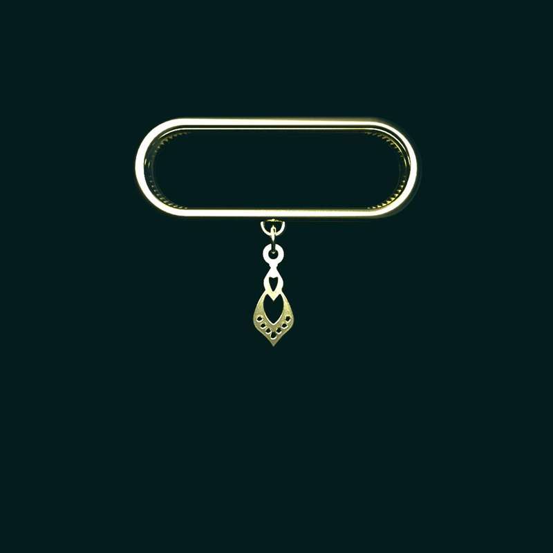 آویز ساعت طلا 18 عیار زنانه مدوپد مدل هندسی کد SG1-1193 آویز ساعت طلا 18 عیار زنانه مدوپد مدل هندسی کد SG1-1193