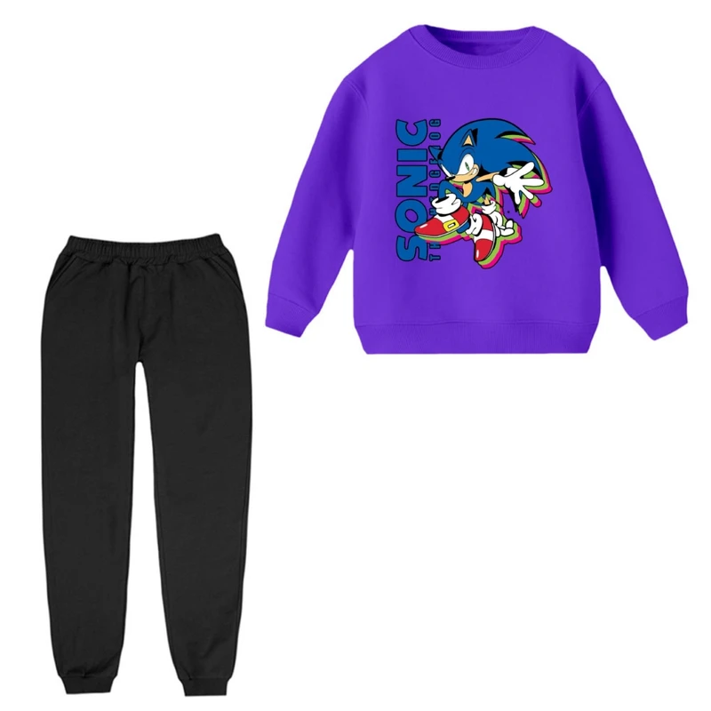 ست سویشرت و شلوار راحتی مدل سونیک کد 04