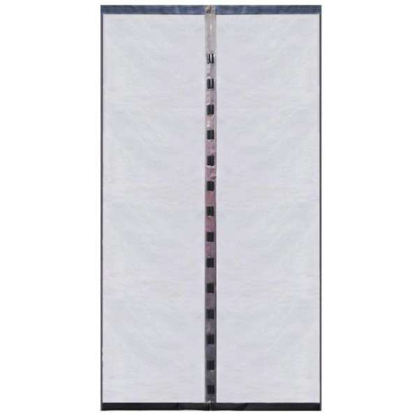 پرده توری مگنتیک جهان پلاست مدل فایبرگلس کد 180230 سایز 230x180 سانتی متر