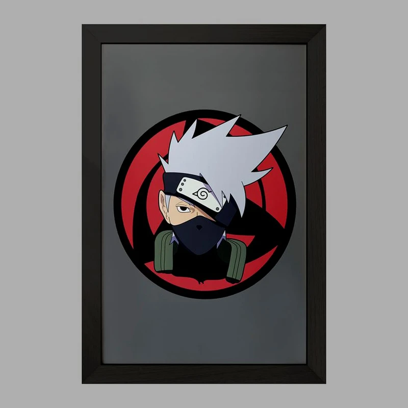 تابلو خندالو مدل هاتاکه کاکاشی انیمه ناروتو Naruto  کد 11244