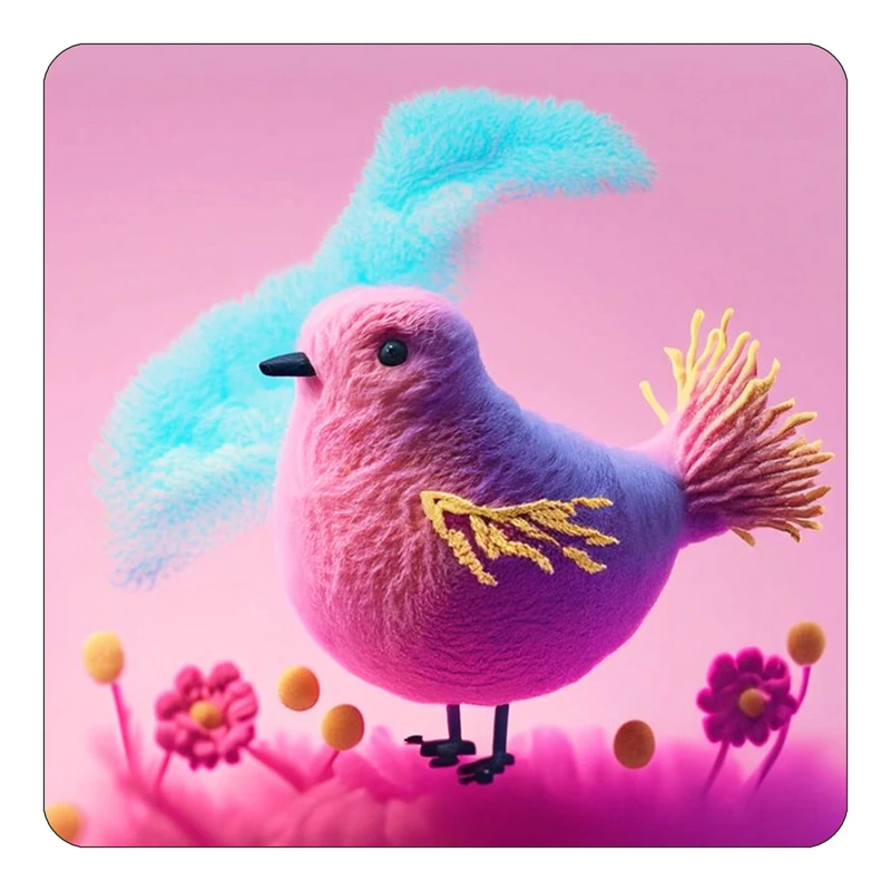 مگنت کاکتی طرح حیوانات رنگی مدل mp26480