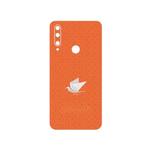 MAHOOT Minimalist origami bird Cover Sticker for Honor 9X