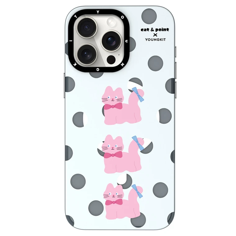 کاور یانگ کیت مدل Cat&Pointمناسب برای گوشی موبایل اپل iphone 14promax