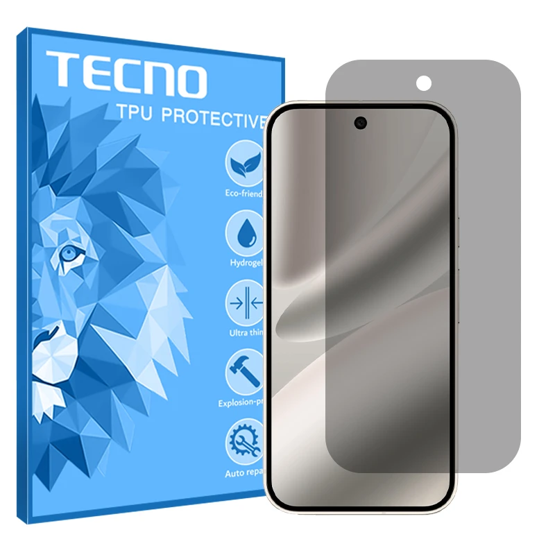 محافظ صفحه نمایش حریم شخصی تکنو مدل Resistant مناسب برای گوشی موبایل گوگل Pixel 10 Pro XL